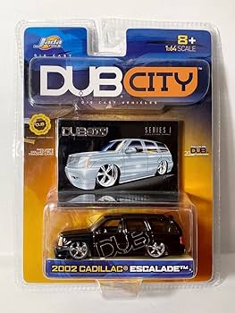 DUB CITY Cadillac Escalade ミニカー Amazon | JADA 1/64 DUB CITY 2002 CADILAC ESCALADE